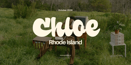 Chicoe Font Poster 4