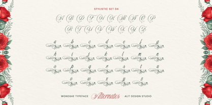 Wondshe Font Poster 12