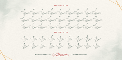 Wondshe Font Poster 13