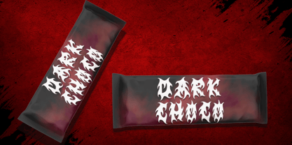 Black Sadam Font Poster 5