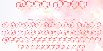 Bela Love Font Poster 7