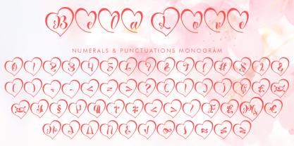 Bela Love Font Poster 6