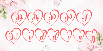 Bela Love Font Poster 2