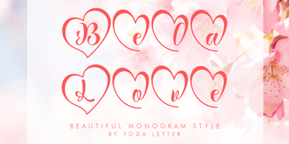 Bela Love Font Poster 1