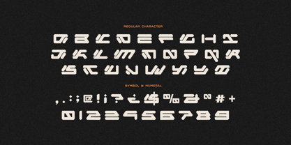 Core Tech Font Poster 5