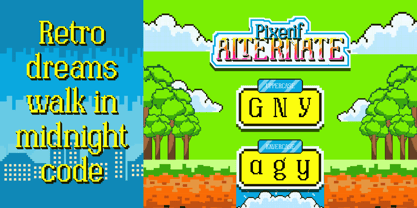 Pixerif Font Poster 6