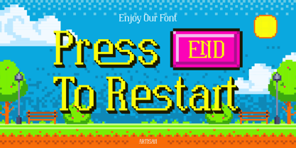 Pixerif Font Poster 12