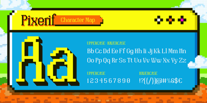 Pixerif Font Poster 2