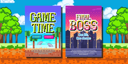Pixerif Font Poster 9