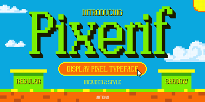 Pixerif Font Poster 1