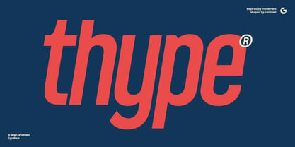 GC Thype Font Poster 1
