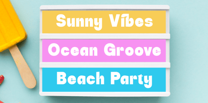 Funky Glitter Font Poster 15