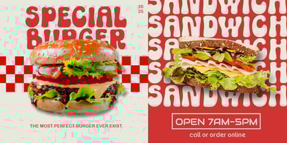 Over good Font Poster 8