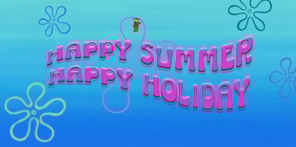 Over good Font Poster 2