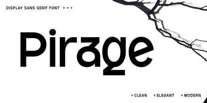 Pirage Font Poster 1