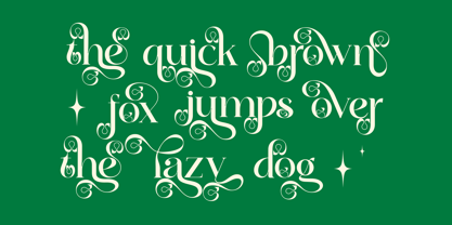 Glasing Font Poster 4