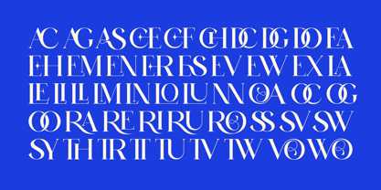 Glasing Font Poster 7