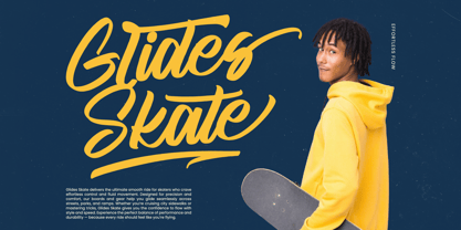 Goland Button Font Poster 2