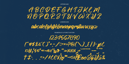 Goland Button Font Poster 13