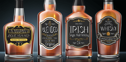 Khafti 135 Font Poster 4