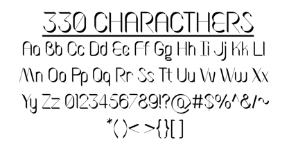 Khafti 135 Font Poster 3