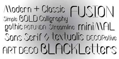 Khafti 135 Font Poster 2