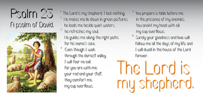 Khafti 135 Font Poster 5