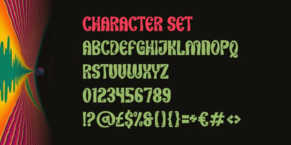 Dripadelic Font Poster 5