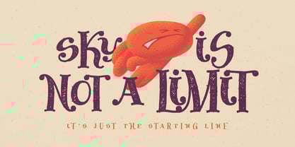 Jumping Rabbit Font Poster 4