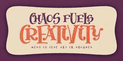 Jumping Rabbit Font Poster 3