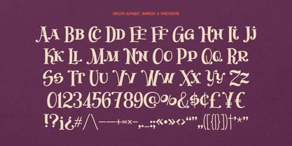 Jumping Rabbit Font Poster 7