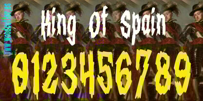 King Of Spain Font Poster 5