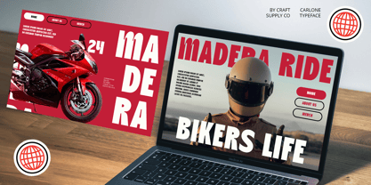 Carlone Font Poster 4