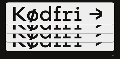 Oksymoron Grotesk Font Poster 4