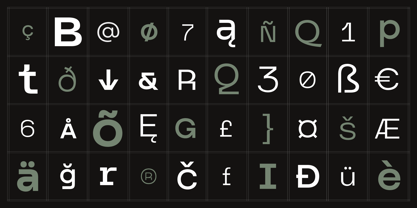 Oksymoron Grotesk Font Poster 8