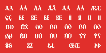 Derenis Font Poster 4