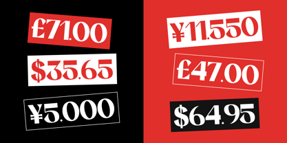 Derenis Font Poster 6