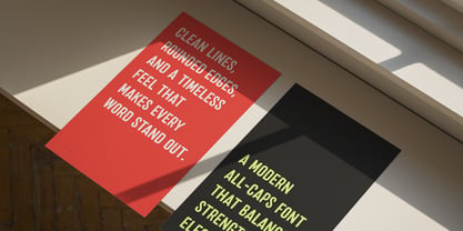 Noumi Round Font Poster 7