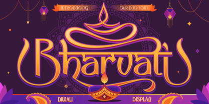 Bharvati Font Poster 1