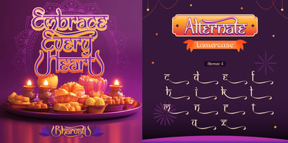 Bharvati Font Poster 8