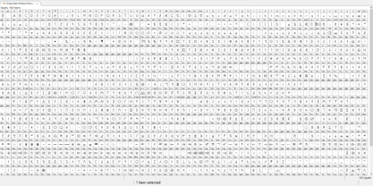 Ongunkan Antique Runic Unicode Font Poster 4