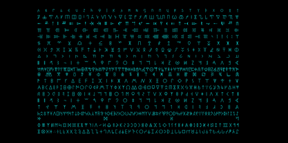Ongunkan Antique Runic Unicode Font Poster 3