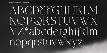 Rocen VF Font Poster 14