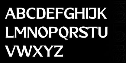 Kolors Font Poster 7