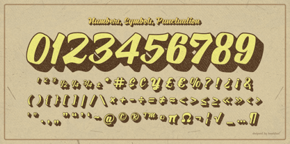 Jostena Font Poster 9