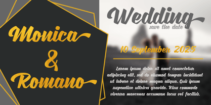 Jostena Font Poster 4