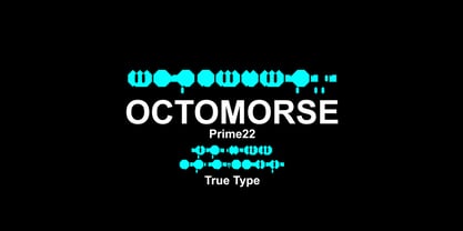 Octomorse Prime22 Font Poster 1