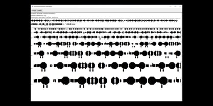 Octomorse Prime22 Font Poster 2