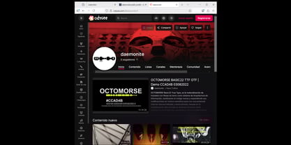 Octomorse Prime22 Font Poster 5