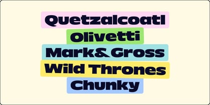 Uncmmn Genio Font Poster 11